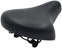 Standard size electric scooter or bicycle seat.